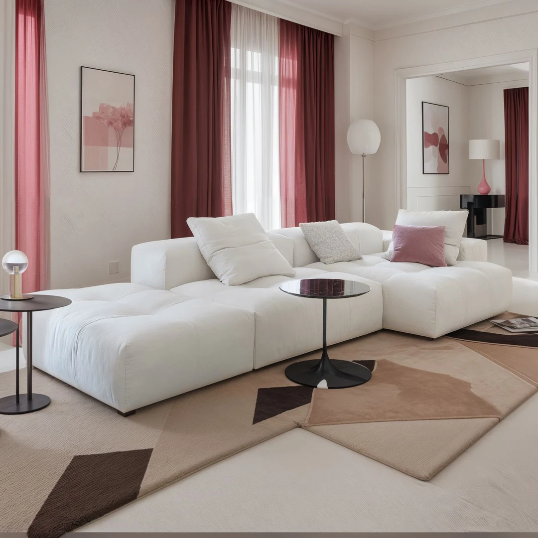 意式极简模块真皮布艺沙发现代简约客厅转角皮艺像素沙发设计师款