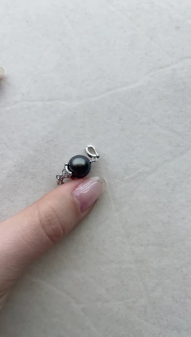 【闪购商品】海水珍珠吊坠银S925镶嵌Y22
