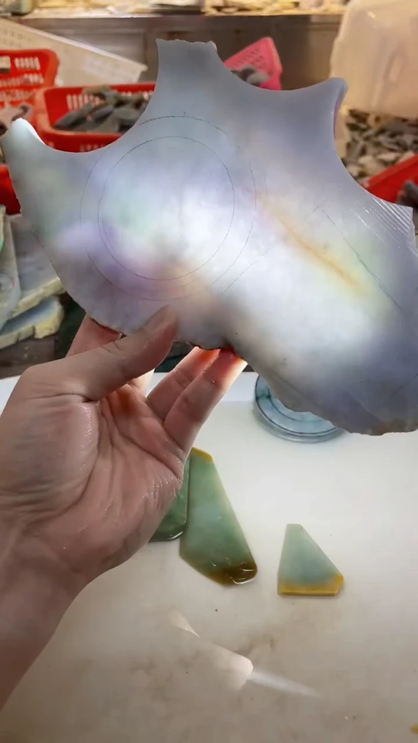 翡翠未镶嵌颈饰0朗0翡翠珠宝 402