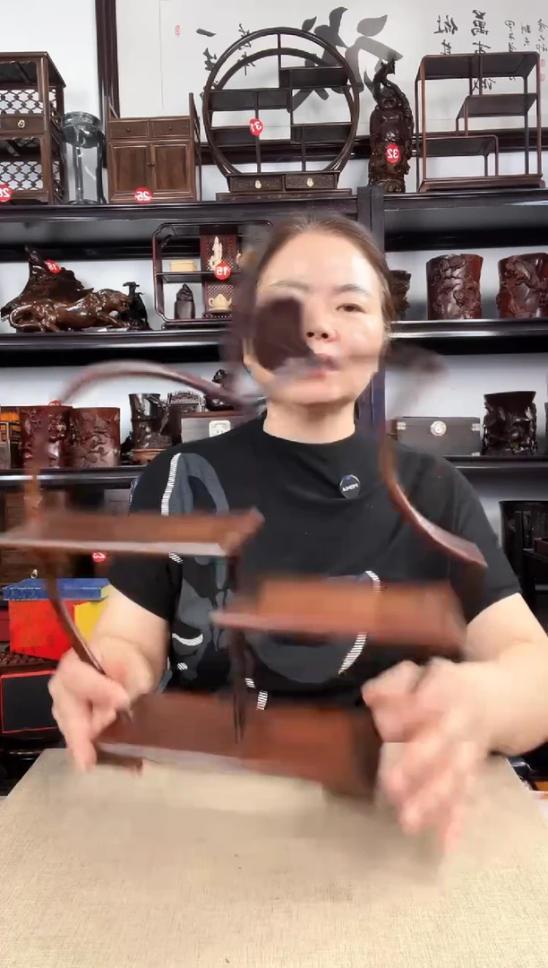 木456瑕疵老李红木工艺品
