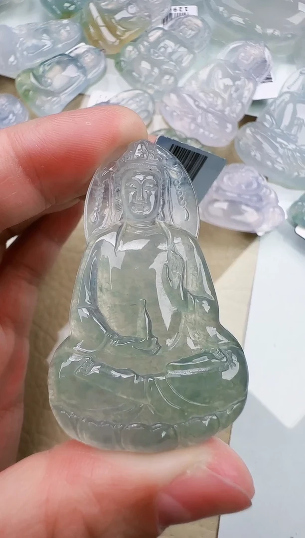颈饰未镶嵌翡翠缅甸翡翠a货