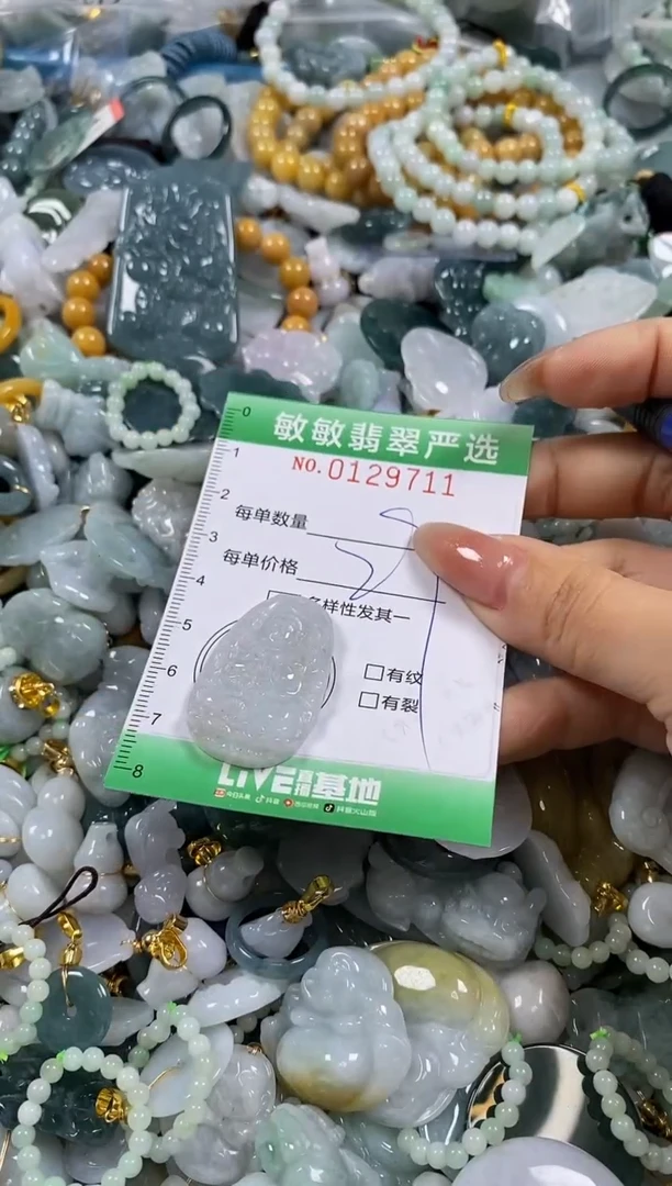 【闪购商品】翡翠颈饰未镶嵌闪购0129711
