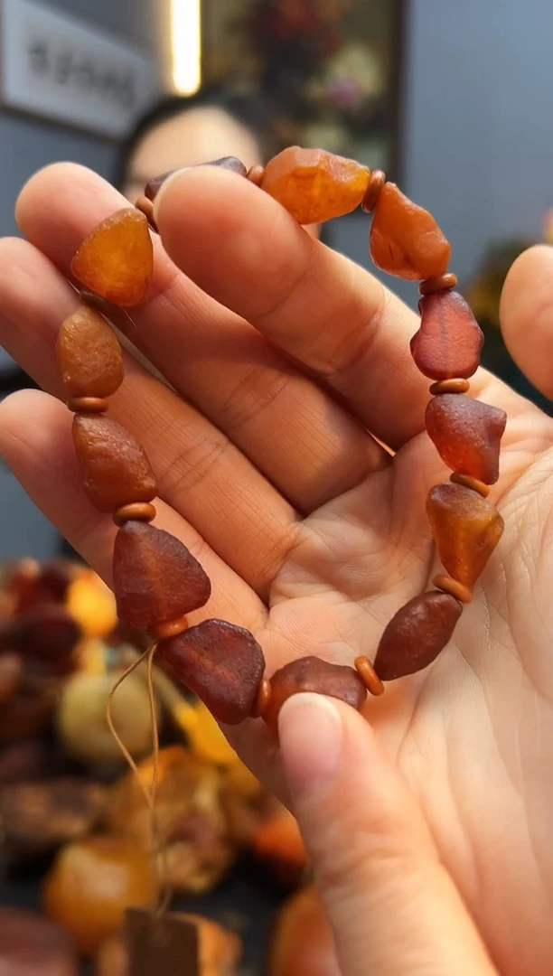 手串琥珀未镶嵌手串