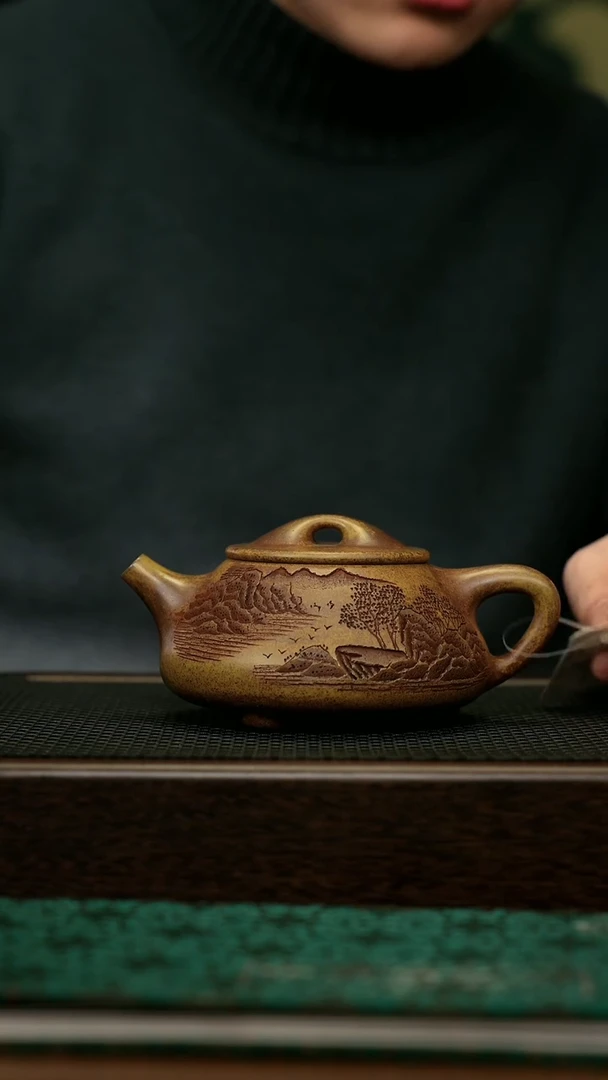 【闪购商品】紫砂茶壶宜兴原矿 手工 紫砂壶容量350CC