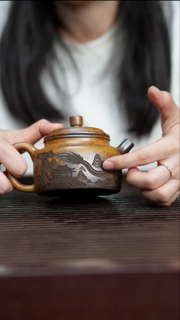 茶壶紫砂宜兴原矿紫砂茶具