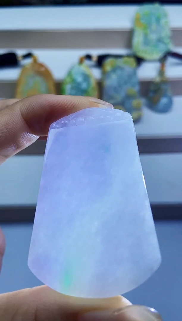 颈饰未镶嵌翡翠翡翠A货