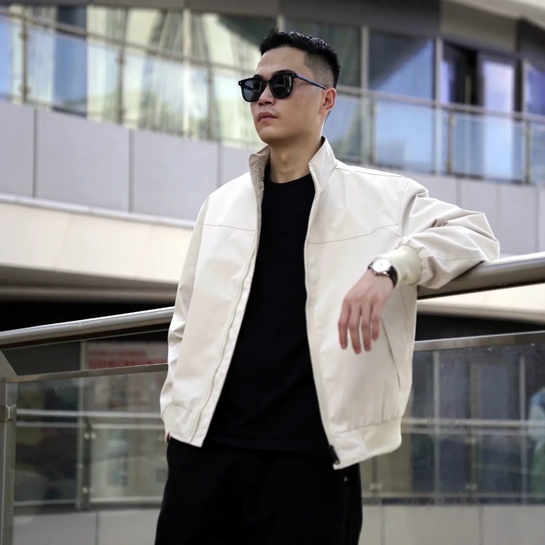 MA1美式复古空中飞行夹克立领防风防水户外校服风军旅外套