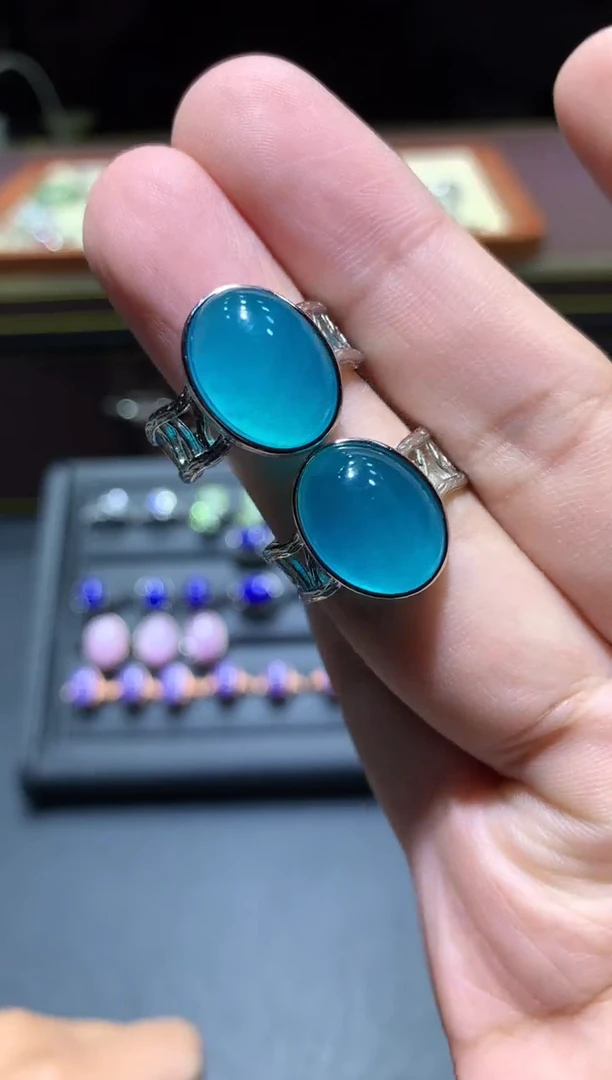 【闪购商品】天河石戒指未镶嵌T44【多样性发其一】