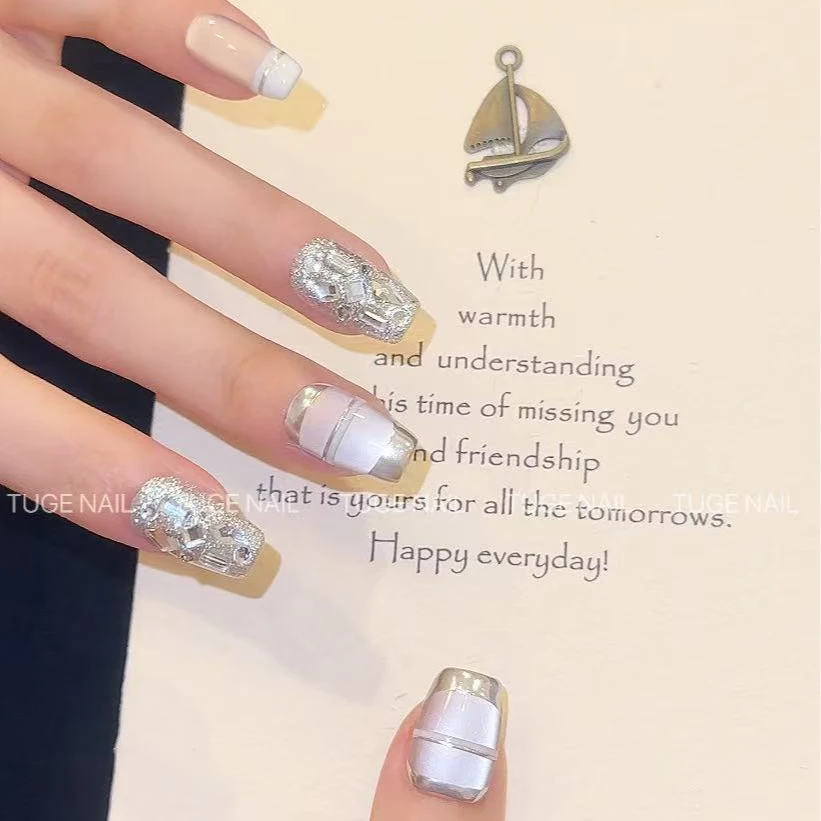 Tuge Nail “陨石拿铁” 设计师高定高级感原创小众设计师芬达专属