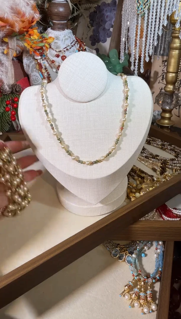 未镶嵌贝壳青草珠珠035