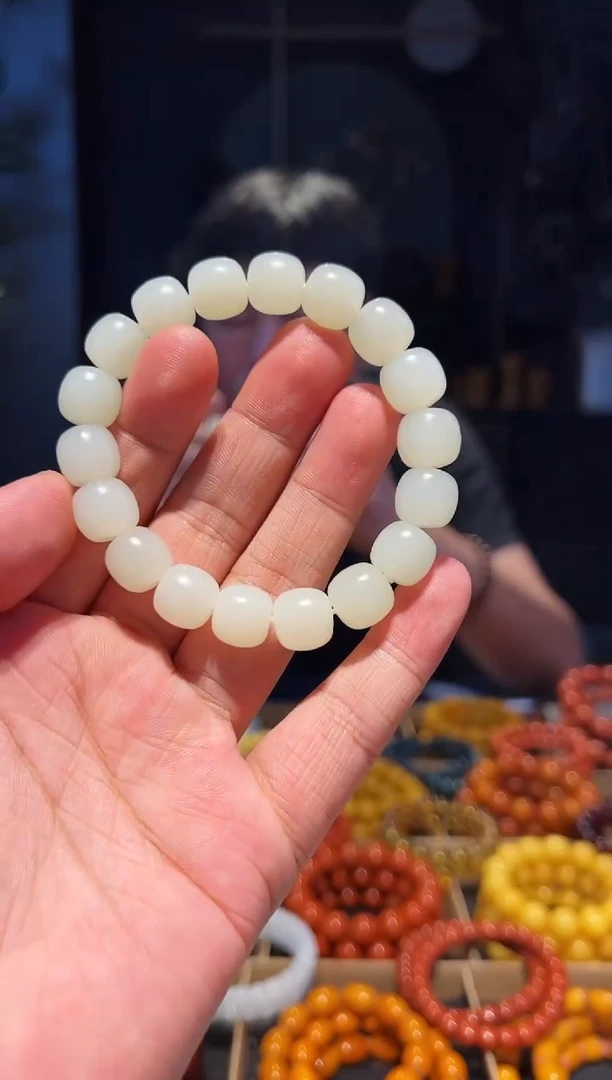未镶嵌手串和田玉12+老型