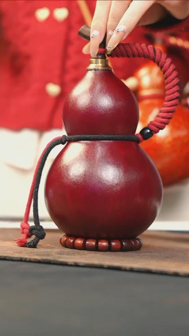 【闪购商品】WY145红色大容量酒葫芦随缘发