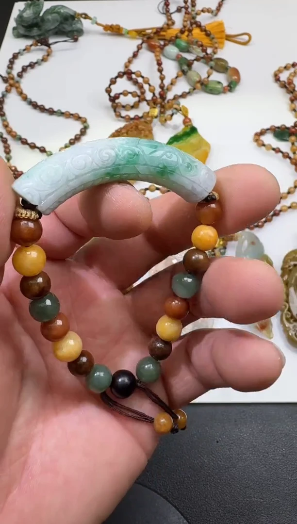 【闪购商品】翡翠手绳未镶嵌00061488