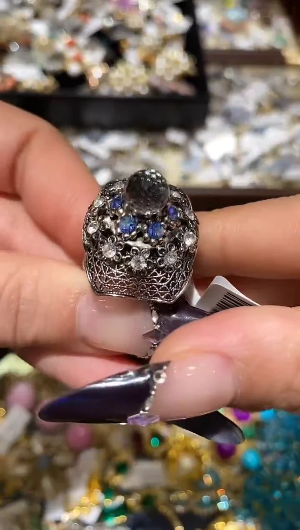 纯铜合金琉璃楚楚珠宝中古甄选不退换
