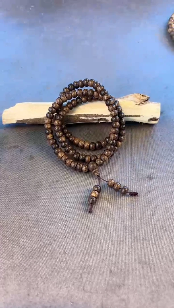 沉香沉香碎屑文莱08鼓珠多圈沉32克+多样性发一