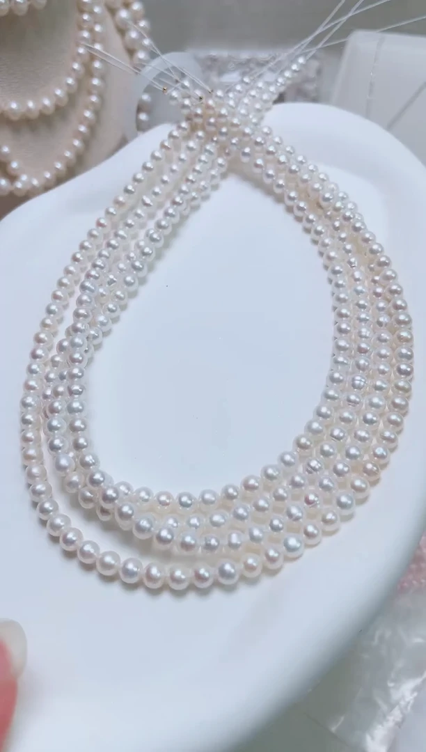 未镶嵌项链淡水珍珠多样性发一65988