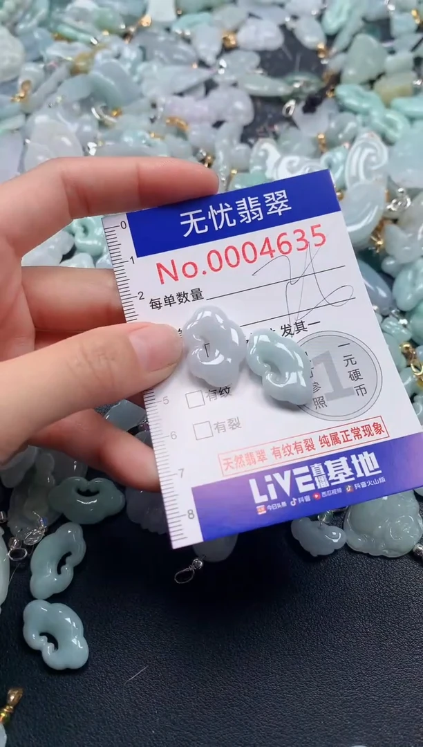 颈饰未镶嵌翡翠4635
