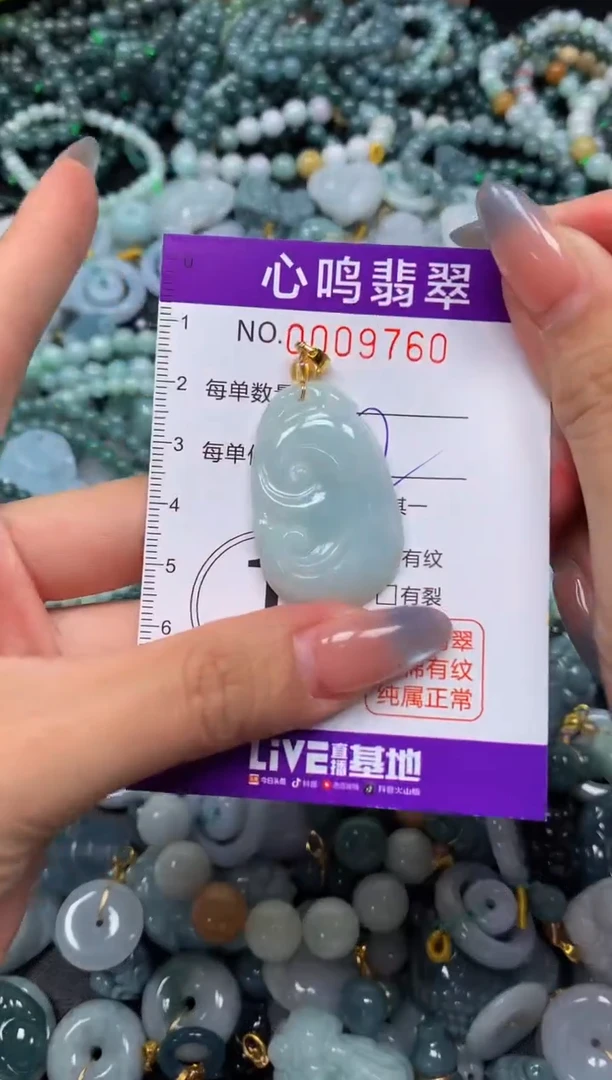 颈饰未镶嵌翡翠闪购009760