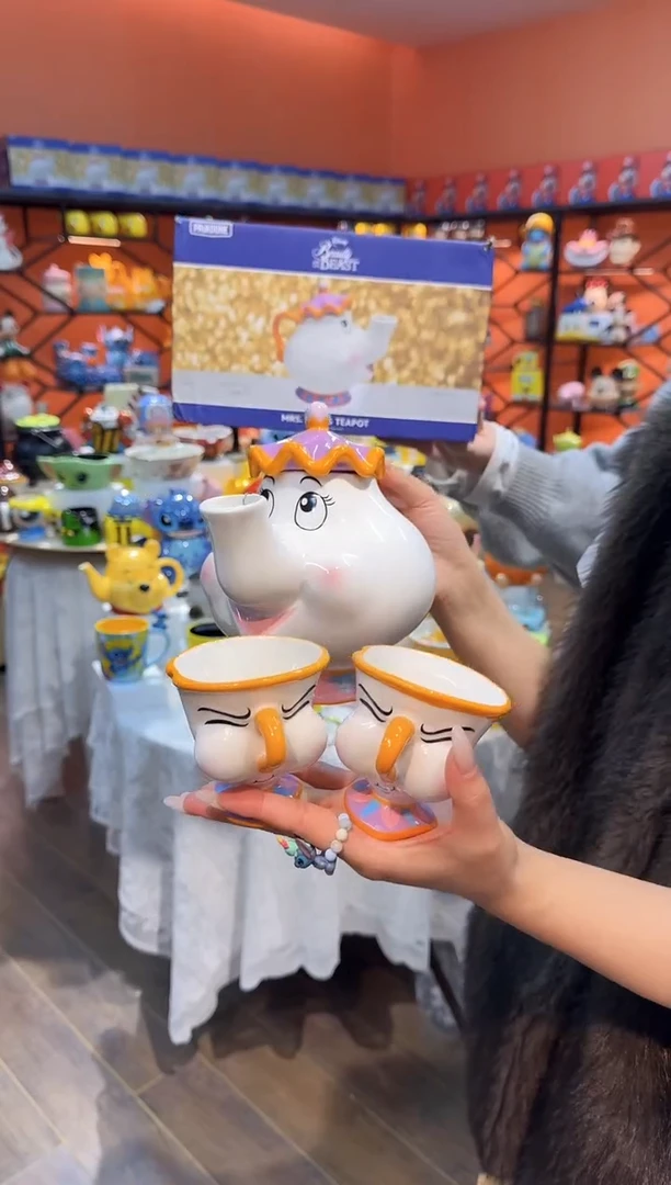 瓷片@@陶瓷茶壶太太一壶二杯