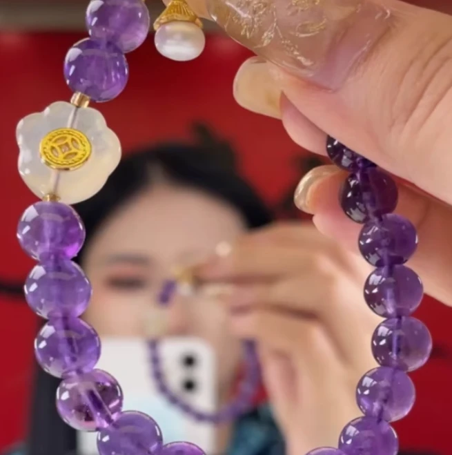 刘思懿专场天然晶石手串@多样性发一件@412-14430