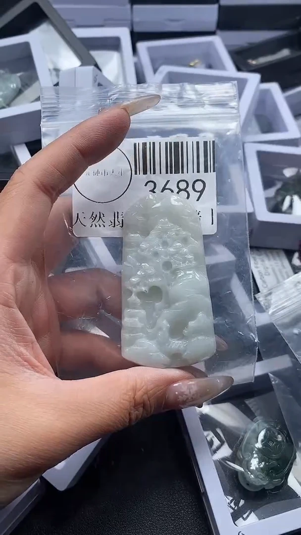 颈饰未镶嵌翡翠3689