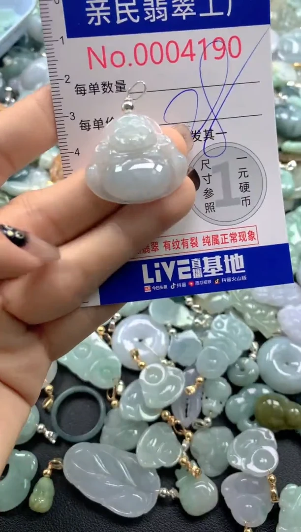 颈饰未镶嵌翡翠4190