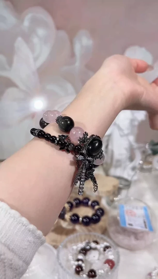 【闪购商品】水晶手链未镶嵌天然水晶默认微瑕 多样性发货发其一