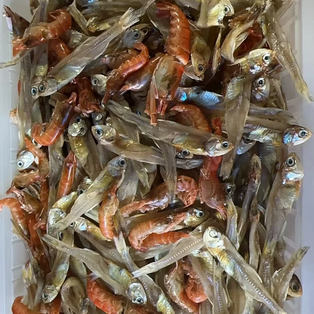 【鱼虾干】小鱼小虾混合渔民自晒干净营养顺丰包邮