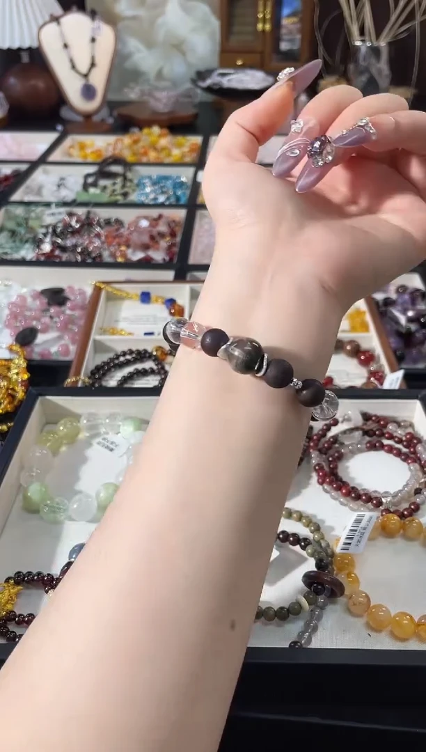 合金手串水晶s-1063