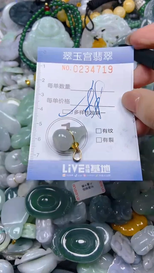 颈饰未镶嵌翡翠闪购C0234719多样性发其一