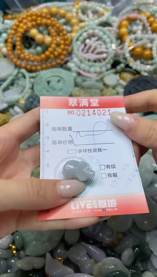 颈饰未镶嵌翡翠闪购0214021