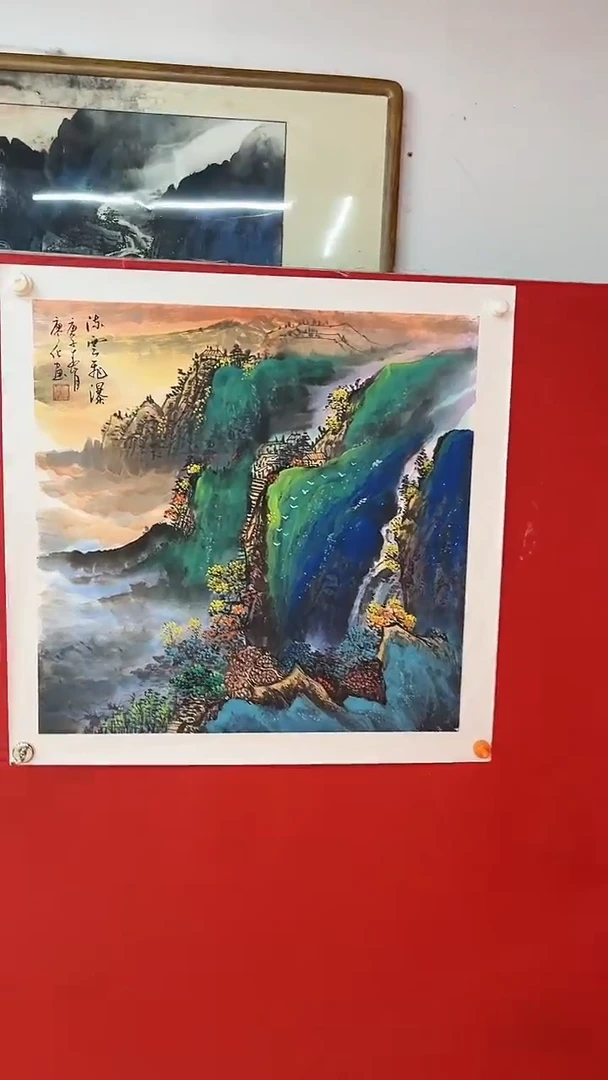 国画廖化老师国画作品