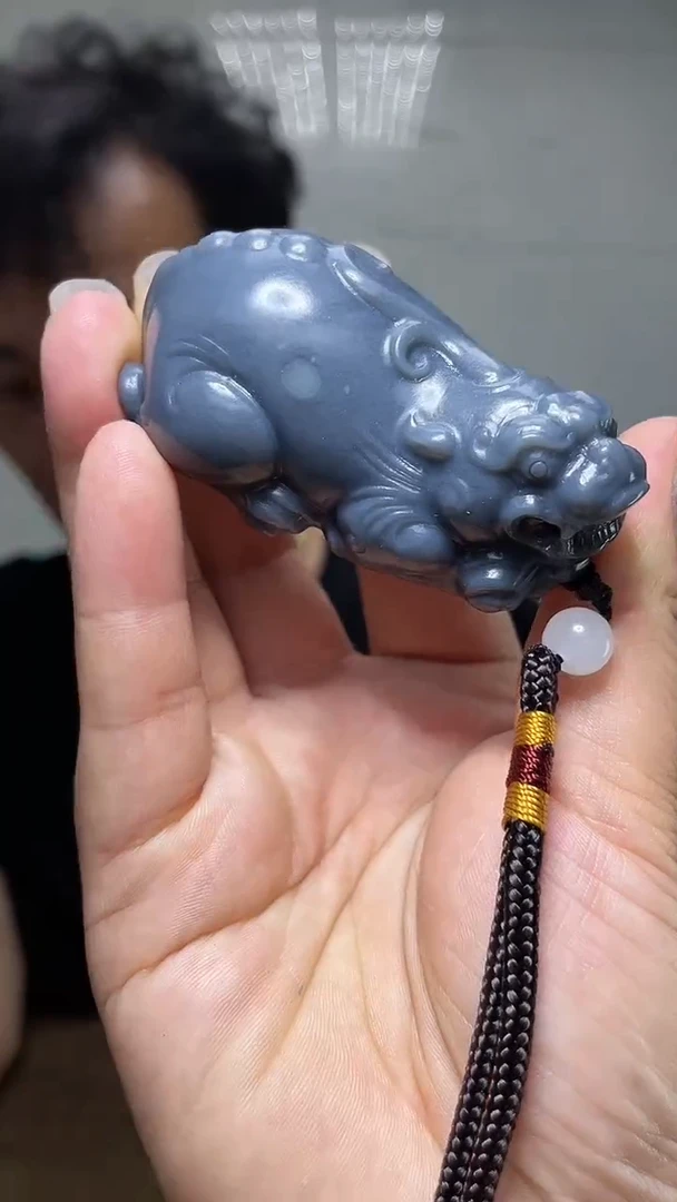 和田玉未镶嵌把件1