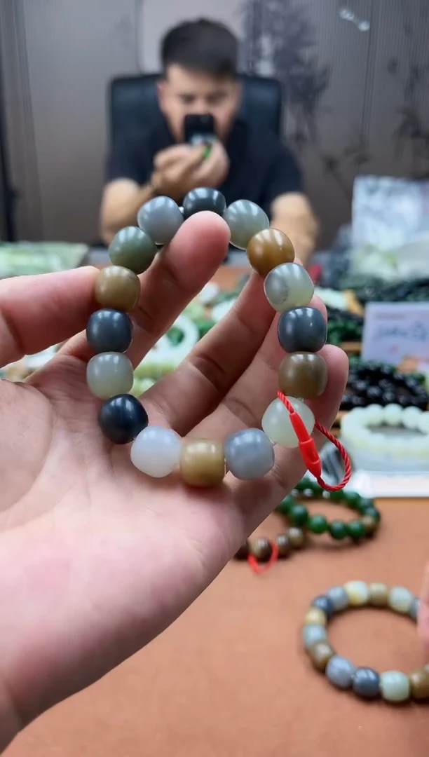 手链未镶嵌和田玉多宝13