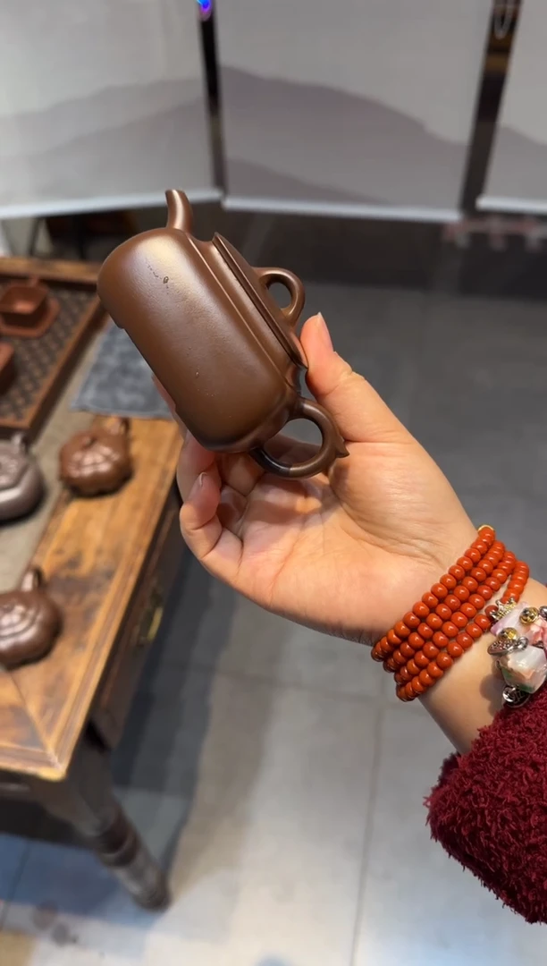 茶壶紫砂真*长四方 紫砂壶