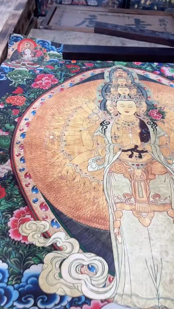 卷轴画卷轴画唐卡玖忆唐卡82