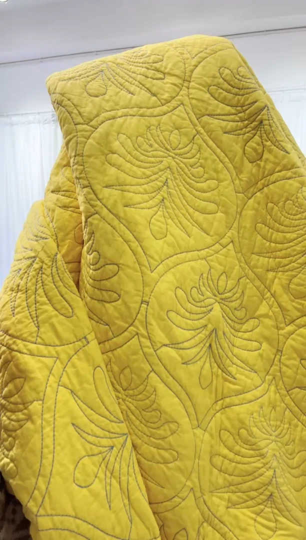 棉220*240纯棉床盖163号微瑕