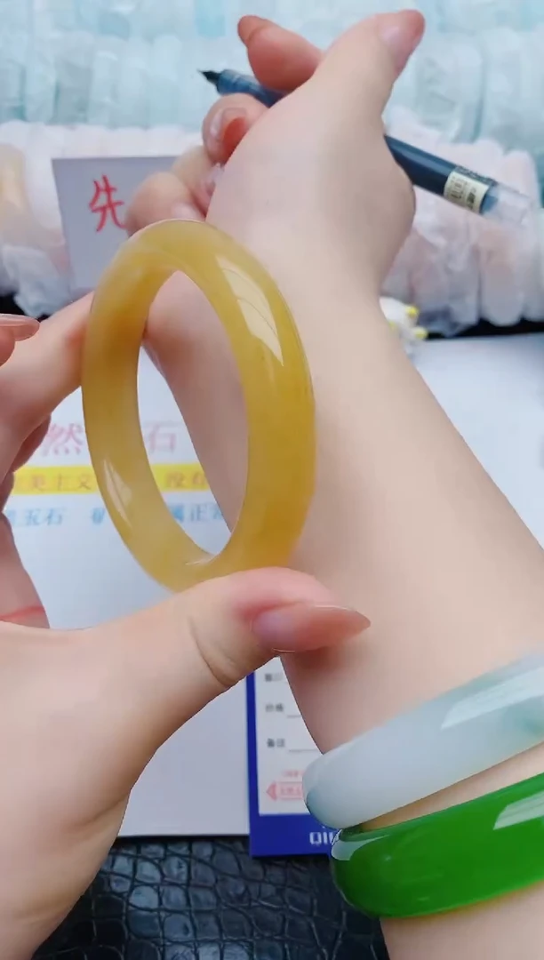石英质玉手镯未镶嵌y54+62-63
