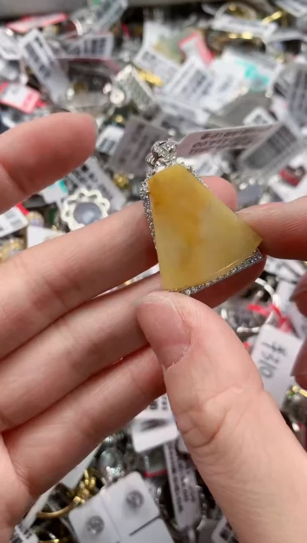 银S925镶嵌戒指翡翠8888-----10