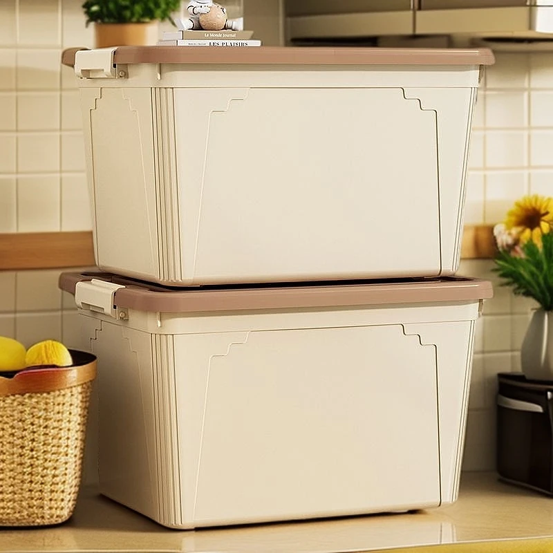 【拍一发二】收纳箱加厚超大容量箱子家用收纳储物整理箱宿舍收纳盒