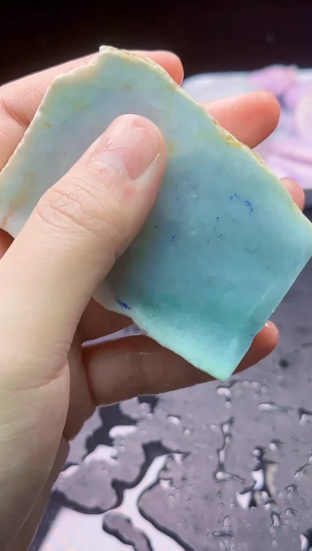 配石翡翠007天然A货翡翠