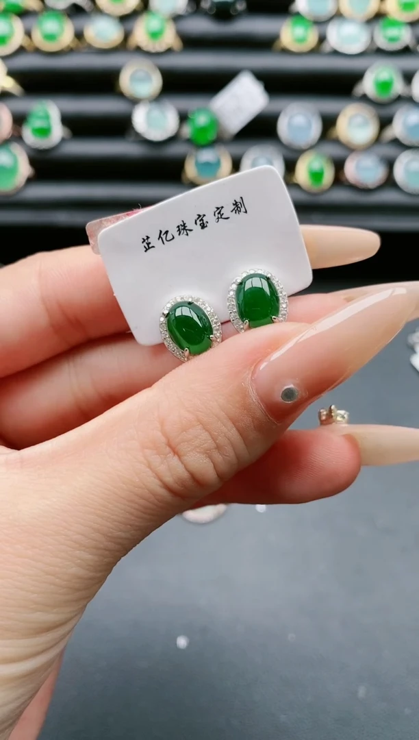 【闪购商品】翡翠戒指银S925镶嵌1111111