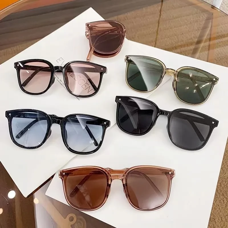 折叠墨镜女夏季遮阳网红大脸显瘦太阳镜高级感开车防紫外线眼镜潮