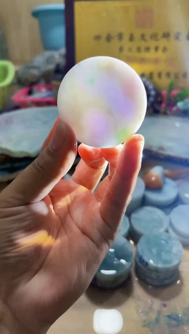 翡翠挂件未镶嵌A货常星1500