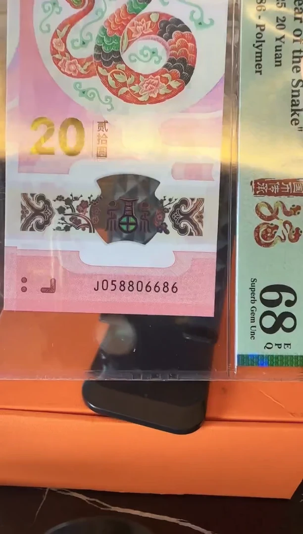 塑料2025 蛇钞 单张   啊啊啊