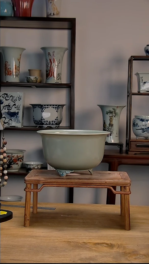 景德镇陶瓷手工花盆