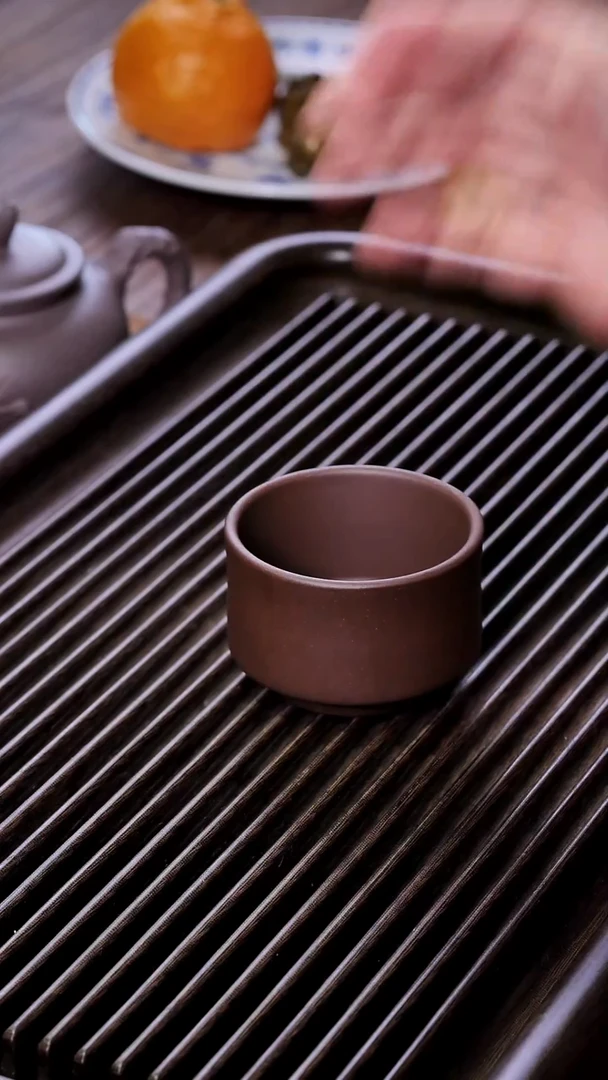 茶杯紫砂紫砂茶杯