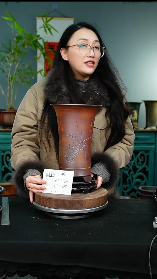 紫砂花盆4175+s颜色不挑
