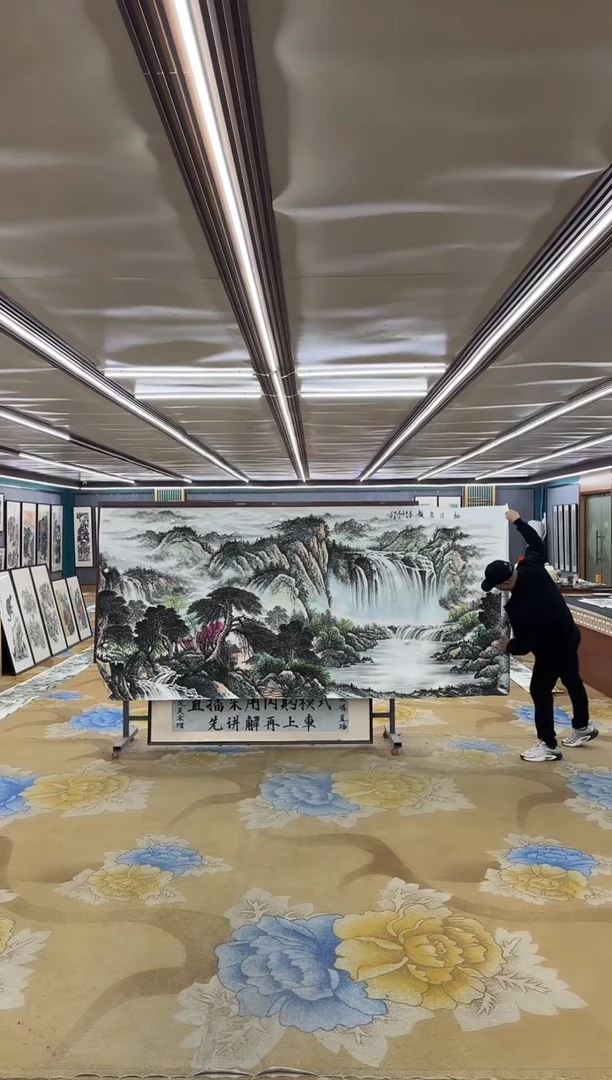 绘画M邵明义-大丈二-山水国画