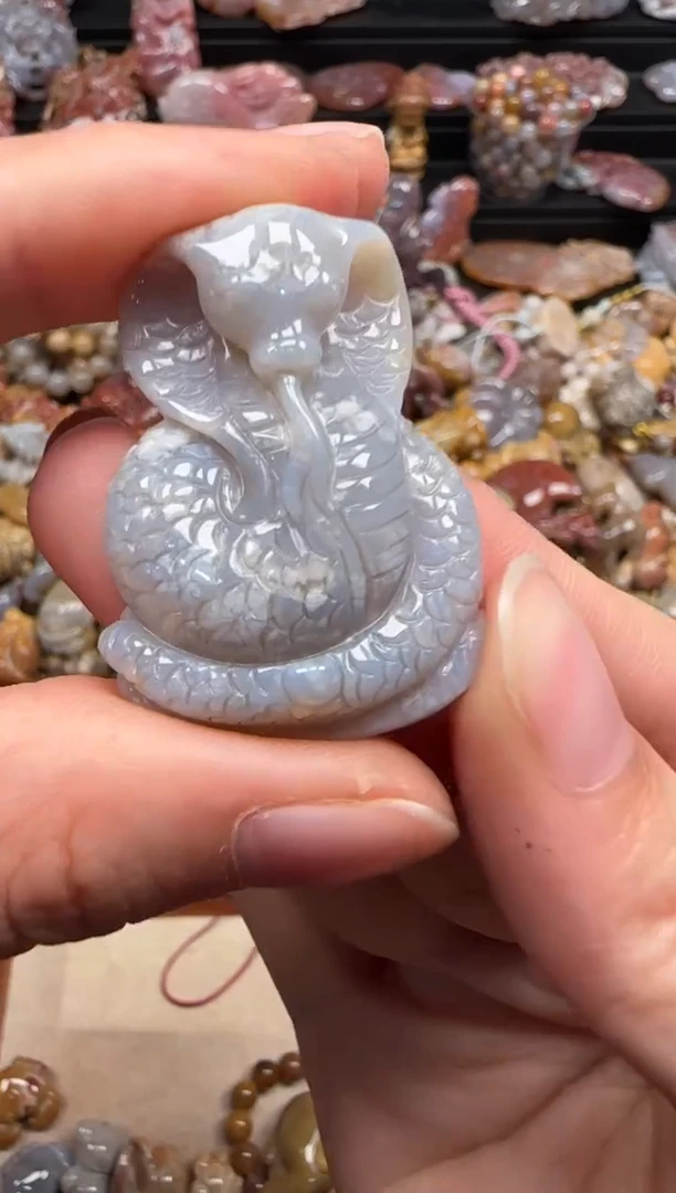 【闪购商品】硅化珊瑚（珊瑚玉）颈饰未镶嵌229